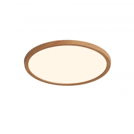LED Panel Oja 29 17W 2700K Πλαστικό Wood Foil IP54 Dimmable