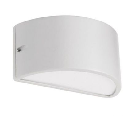 Απλίκα Εξωτερικού Χώρου LED 1xE27 Linus Λευκό IP44