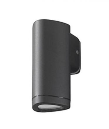 Απλίκα Εξωτερικού Χώρου LED 1xGU10 Rav Μαύρο IP54
