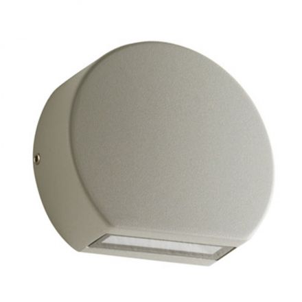 Απλίκα Εξωτερικού Χώρου LED 3W Sun Ασημί IP65