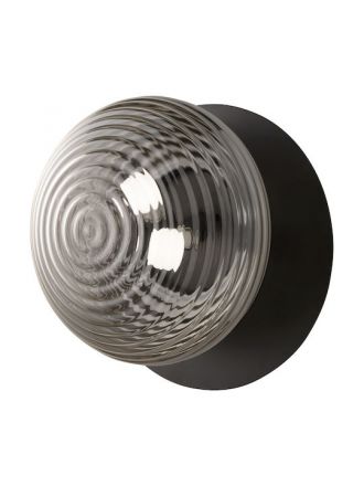 Απλίκα LED 1xE14 Tondo Smoke Ø23