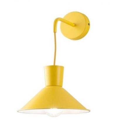 Απλίκα LED 1xE27 Elio Κίτρινο