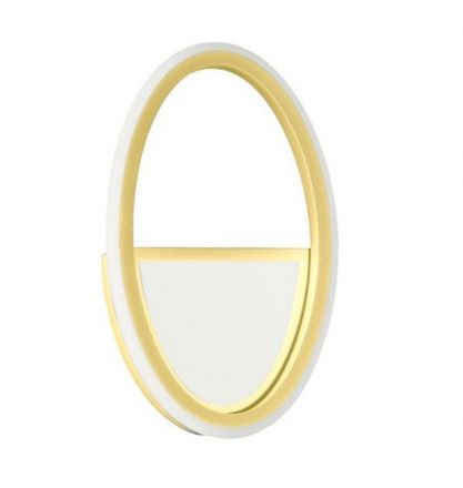 Απλίκα LED 25W Rice Χρυσό