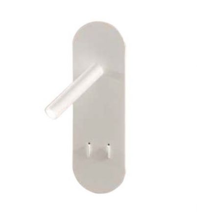 Απλίκα Σποτ LED 5W+3W Plate Λευκό