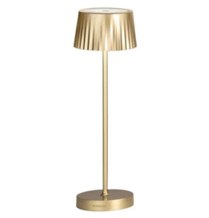 Επιτραπέζιο Φωτιστικό Εξωτερικού Χώρου LED 3W Macao Χρυσό
