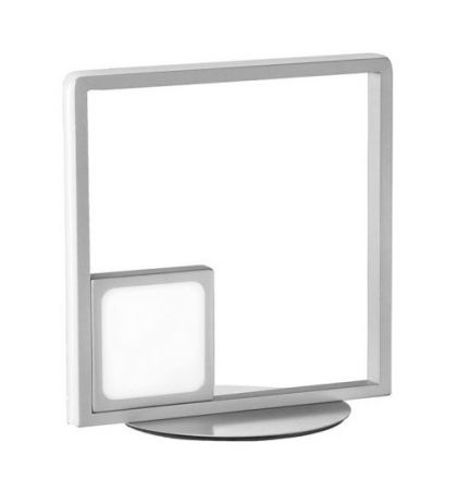 Επιτραπέζιο Φωτιστικό LED 20W+5W Dowel Ασημί