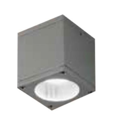 Φωτιστικό Οροφής LED GU10 Nevada Ασημί IP54