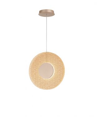 Κρεμαστό Φωτιστικό LED 12W Candy Χρυσό/Amber