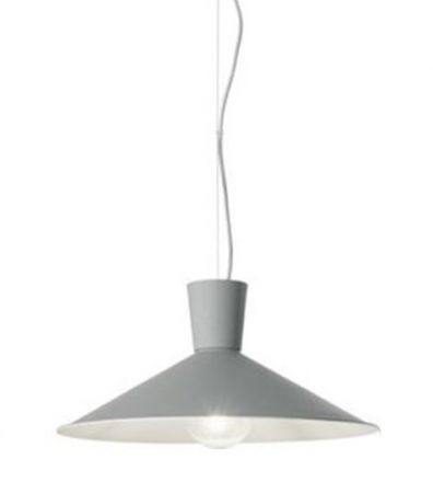 Κρεμαστό Φωτιστικό LED 1xE27 Elio Γκρι