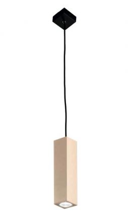 Κρεμαστό Φωτιστικό LED 1xGU10 Aloa Χρυσό 20cm