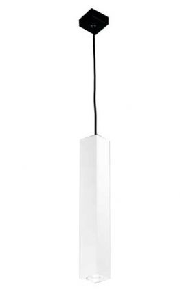 Κρεμαστό Φωτιστικό LED 1xGU10 Aloa Λευκό 40cm