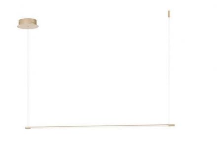 Κρεμαστό Φωτιστικό LED 20W Genius Χρυσό 120cm