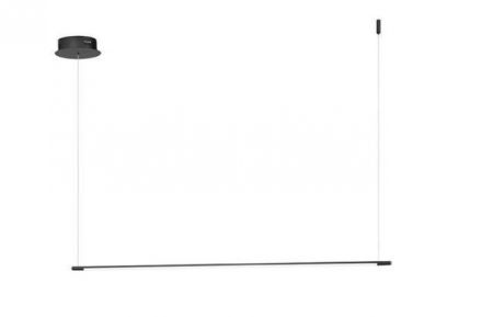 Κρεμαστό Φωτιστικό LED 20W Genius Μαύρο 120cm