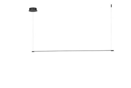Κρεμαστό Φωτιστικό LED 28W Genius Μαύρο 160cm