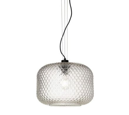 Κρεμαστό Φωτιστικό LED Ε27 Brandy Διάφανο