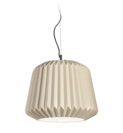 Κρεμαστό Φωτιστικό LED E27 Plumcake Γκρι Dove