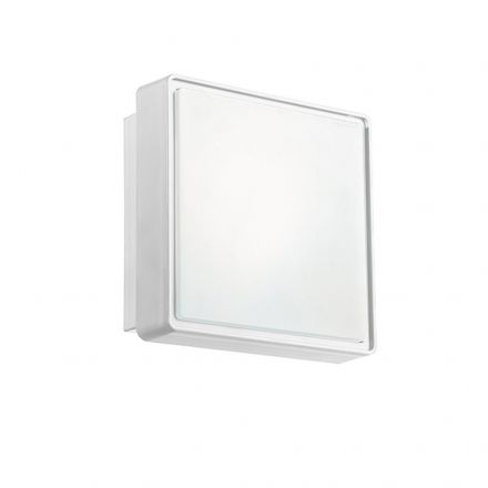 Πλαφονιέρα Εξωτερικού Χώρου LED 1xE27 Picca Λευκό IP65