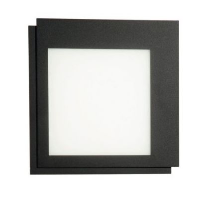 Πλαφονιέρα LED 17W Passpartou Μαύρο
