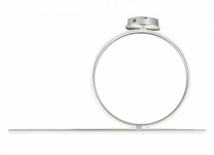Πλαφονιέρα LED 42W Acrobat Ασημί