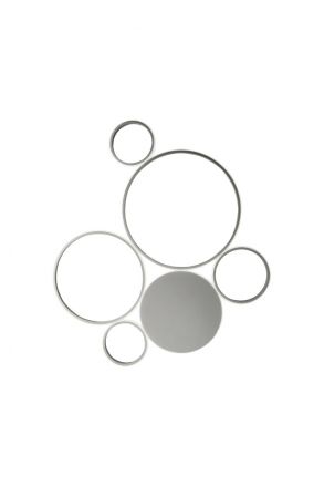 Πλαφονιέρα LED 68W 3000K Pois Ασημί
