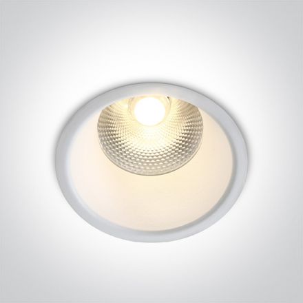 One Light Χωνευτό Σποτ COB LED 15W 24° Αλουμίνιο 230V