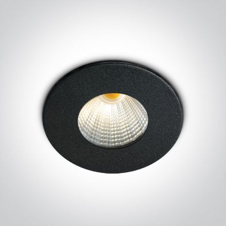 One Light Χωνευτό Σποτ COB LED 1W/2W Αλουμίνιο Dimmable