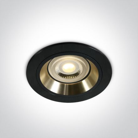One Light Χωνευτό Σποτ Dual Ring Range LED GU10 MR16 Αλουμίνιο