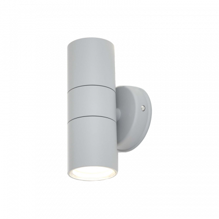 InLight Ouachita 2xGU10 Outdoor Up-Down Wall Lamp Grey D15.2cmx11.3cm (80200634)