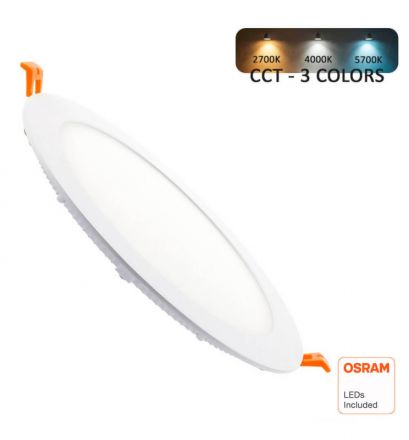 Panel Οροφής Slim LED Χωνευτό Osram Chip 15W CCT