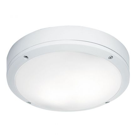 Πλαφονιέρα White Στρογγυλή Leros