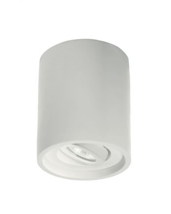 Επίτοιχο Στρογγυλό Σποτ LED 1xGU10 Polka Λευκό