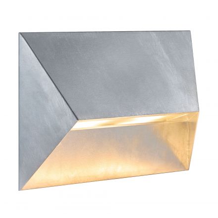 Επίτοιχο Φωτιστικό Pontio 27 LED GU10 Galvanized IP54