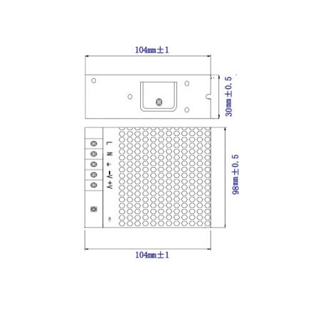 Τροφοδοτικό 12V 75W 170-264V IP20