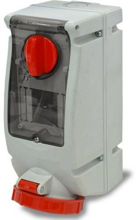 Πριζοδιακόπτης Με Μανδάλωση 16A 2P+T 220-240V 6h IP55
