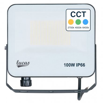 Προβολέας 100W 3CCT Μαύρος