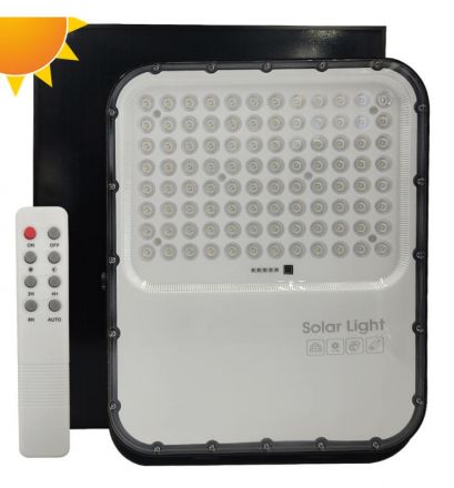 Προβολέας LED Ηλιακός 300W 5000K Panel 30W/Battery 30Ah Orion