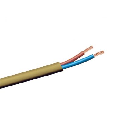 Καλώδιο Στρογγυλό PVC Διπολικό (H03VV-F) Διατομή 2x0.75