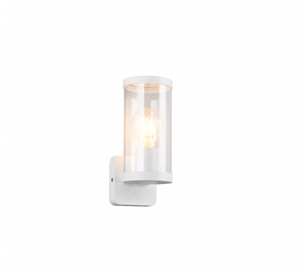 Trio Lighting Απλίκα LED 1xE27 BONITO Λευκό Ματ IP44