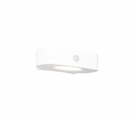 Trio Lighting Ηλιακό Επίτοιχο Φωτιστικό LED 6W 4000K Motion Sensor BILBAO Λευκό Πλαστικό