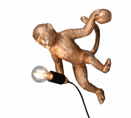 Trio Lighting Επιτραπέζιο Φωτιστικό 1xE27 LOUY Χρυσό Polyresin