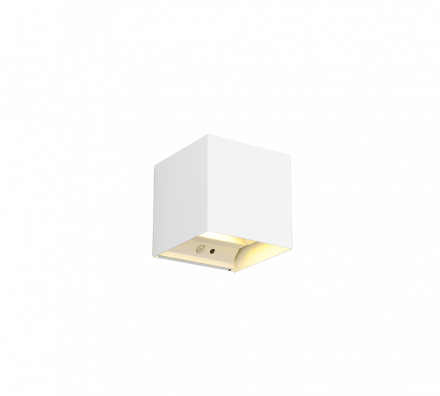 Trio Lighting Απλίκα LED 2x5W TALENT Up-Down Sensor Λευκό Ματ IP44