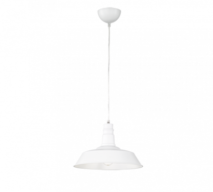 Trio Lighting Κρεμαστό Φωτιστικό 1xE27 FARIN Λευκό Μέταλλο