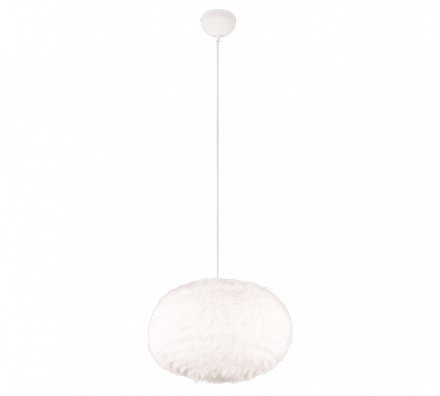 Trio Lighting Κρεμαστό Φωτιστικό LED E27 FURRY Sand 50cm
