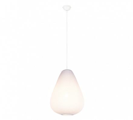 Trio Lighting Κρεμαστό Φωτιστικό 1xE27 JANINE Λευκό Μέταλλο
