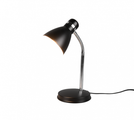 Trio Lighting Φωτιστικό Γραφείου LED 1xE27 HARVEY Μεταλλικό Μαύρο