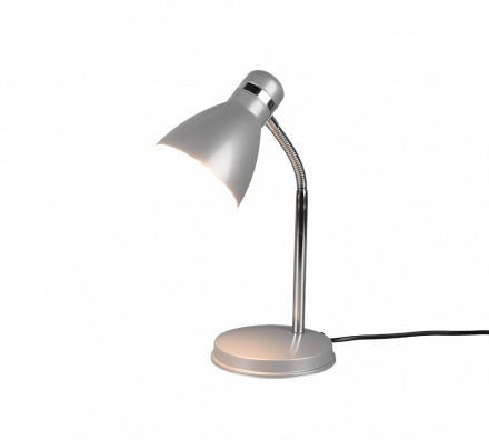 Trio Lighting Φωτιστικό Γραφείου LED 1xE27 HARVEY Μεταλλικό Γκρι