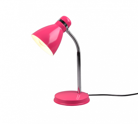 Trio Lighting Φωτιστικό Γραφείου LED 1xE27 HARVEY Μεταλλικό Ροζ