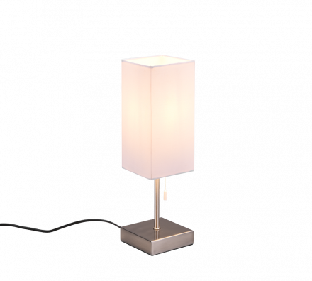 Trio Lighting Πορτατίφ LED 1xE27 OLE Μεταλλικό Nickel Mat