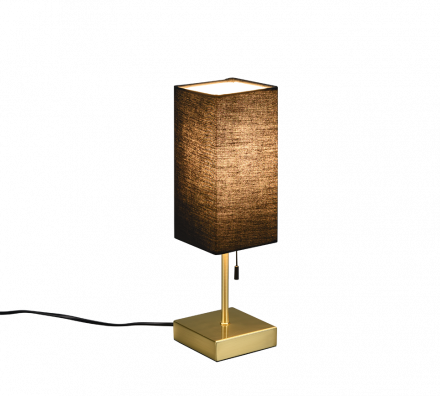 Trio Lighting Πορτατίφ LED 1xE27 OLE Μεταλλικό Brass Mat