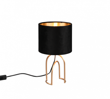 Trio Lighting Πορτατίφ LED 1xE14 GRACE Μεταλλικό Μαύρο